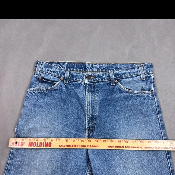 Vintage Orange Tab Levis 550 34x32 (Tag 36x34) - Picture 13 of 16